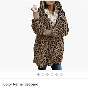 Autumn Casual Winter Furry Long Sleeve Open Front Midi Loose Outcoat Outwear